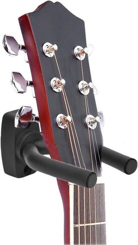 شماعات الجيتار HOOK HOOK MOUNT DISPLAY ACOUSTIC Guitar Stand Stankele Bass Mandolin Banjo Wall Hounds Black (1 ، 4+10) in Saudi Arabia