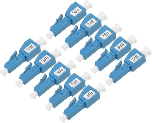 Meccanixity 3db Lc Libiber Entenuator ، LC/UPC SM الوضع المفرد الثابت الألياف البصرية الذكور إلى الإناث لحزمة نقل الألياف البصرية من 10 in Kuwait