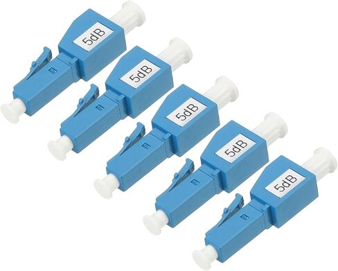 Meccanixity 5db Lc Libiber Entenuator ، LC/UPC SM الوضع المفرد الألياف الثابتة من الذكور إلى الإناث لحزمة نقل الألياف البصرية من 5 in Saudi Arabia