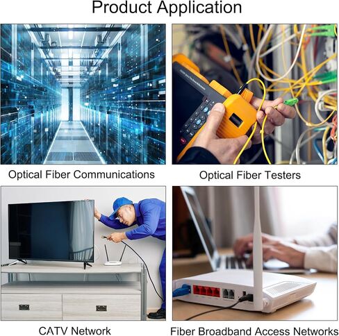 MECCANIXITY 15dB SC Fiber Attenuator, SC/UPC SM Single Mode Fixed Fiber Optic Attenuator Male to Female for Fiber Optic Transmission in Saudi Arabia