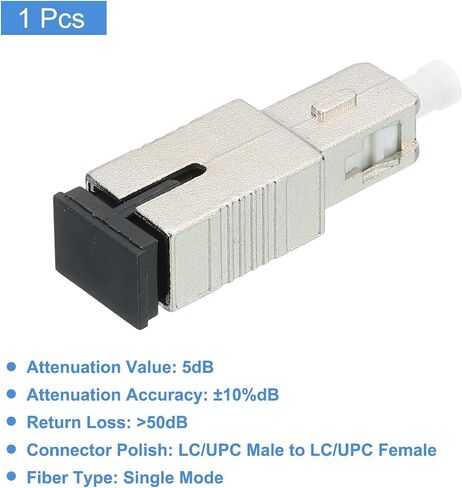 Meccanixity 15db SC المخفف الألياف ، SC/UPC SM الوضع المفرد الثابت الألياف البصرية الذكور الذكور للإناث لنقل الألياف البصرية in Kuwait