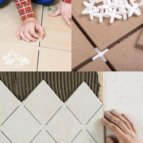 UXCELL 300PCS الفواصل البلاط 2.5 مم 3/32 in Saudi Arabia