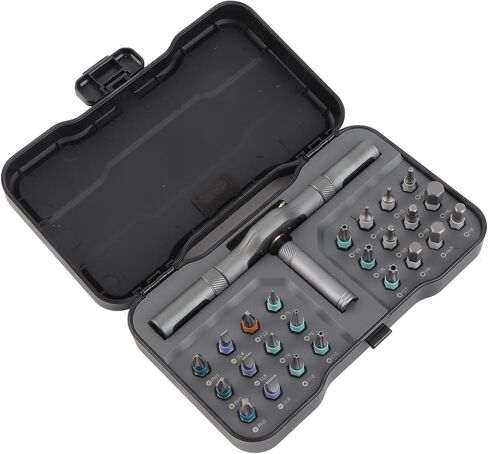 RiToEasysports Ratchet of 24 in 1 Sweet Dolores Set Multipurpose Repair Tool for Professional Maintenance Aley Steel Bit in Saudi Arabia
