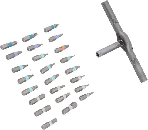 RiToEasysports Ratchet of 24 in 1 Sweet Dolores Set Multipurpose Repair Tool for Professional Maintenance Aley Steel Bit in Saudi Arabia