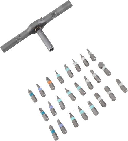 RiToEasysports Ratchet of 24 in 1 Sweet Dolores Set Multipurpose Repair Tool for Professional Maintenance Aley Steel Bit in Saudi Arabia