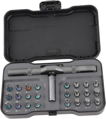 RiToEasysports Ratchet of 24 in 1 Sweet Dolores Set Multipurpose Repair Tool for Professional Maintenance Aley Steel Bit in Saudi Arabia