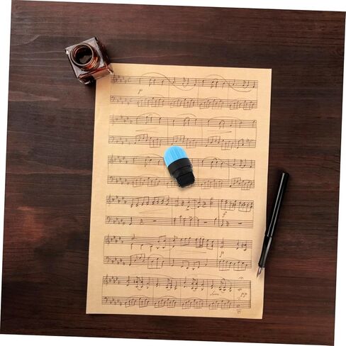 أسطوانة طوابع الموسيقية لمخططات الوتر ستة خطوط وخمسة خطوط اللون الأصفر والأزرق للتعليم الموسيقي والمشاريع الإبداعية in Kuwait