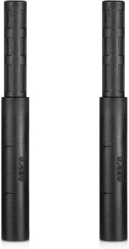2PCS Graphite Golf Club Extension ، Carbon Lives Golf Golf Extender ، طوله 5 بوصات ، قطره 0.6 بوصة ، أسود in Saudi Arabia