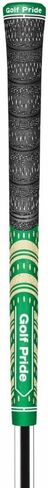 Golf Pride MCC Golf Club Grip - Grip Hybrid Grip All -Weather - سلك قطني مصقول وملمس محصن - تقنية رطوبة رطوبة ، أخضر/ذهبي in Kuwait