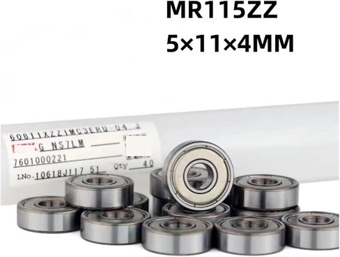 5/10pcs Miniature Bearing MR115ZZ 5 * 11 * 4MM(10Pcs) in Saudi Arabia
