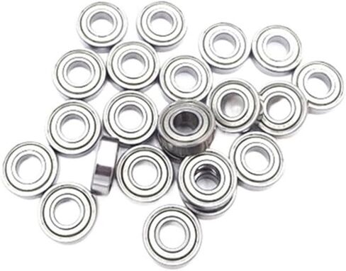 20pcs/lot 8х14х4 6х12х4 4х10х4 3х10х4 3х8х4 4х9х4 4х8х3 3х9х4 6x13x5mm Bearing Pulley(MR84ZZ 4x8x3mm) in Saudi Arabia