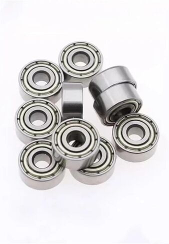 2/5pcs Deep Groove Ball Miniature MR63ZZ Bearing 3 * 6 * 2.5mm Precise Bearings Steel(2Pcs) in Saudi Arabia