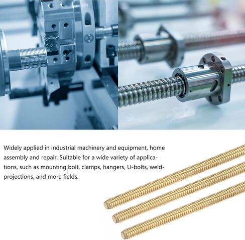 من الأعلى 2pcs M3-0.5 × 250 مم طول قضيب ذكري ملولب من الذك in Kuwait