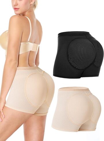 NINGMI Women Butt Lifter Padded Shapewear Enhancer Control Panties Body Shaper Underwear in Kuwait