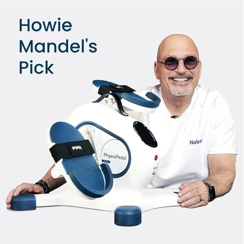 PhysioPedal® Arm & Leg Pedal Exerciser, Dual Mode, 8 Motorized Speeds, 8 Adjustable Resistance Levels, LED Display, Magnetic Remote, Low-Impact Exercise for Joint Health & Mobility in Saudi Arabia