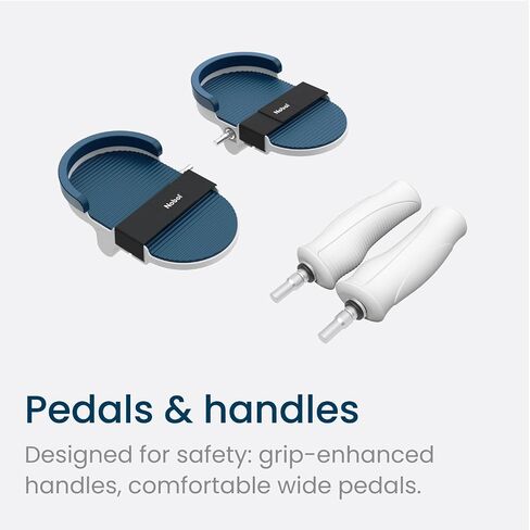 PhysioPedal® Arm & Leg Pedal Exerciser, Dual Mode, 8 Motorized Speeds, 8 Adjustable Resistance Levels, LED Display, Magnetic Remote, Low-Impact Exercise for Joint Health & Mobility in Saudi Arabia