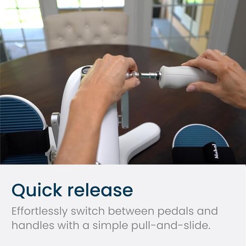PhysioPedal® Arm & Leg Pedal Exerciser, Dual Mode, 8 Motorized Speeds, 8 Adjustable Resistance Levels, LED Display, Magnetic Remote, Low-Impact Exercise for Joint Health & Mobility in Saudi Arabia
