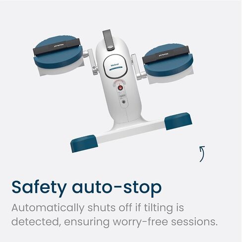 PhysioPedal® Arm & Leg Pedal Exerciser, Dual Mode, 8 Motorized Speeds, 8 Adjustable Resistance Levels, LED Display, Magnetic Remote, Low-Impact Exercise for Joint Health & Mobility in Saudi Arabia