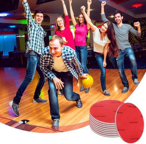 9 Pcs Bowling Ball Sanding Pads,Polishing Cleaning Kit,Sanding Pads Set with Grit 180 320 400 500 800 1000 1200 1500 2000 2500 3000 Bowling Accessories for Surface Pad Cleaning Polishing Ball Pad in Saudi Arabia