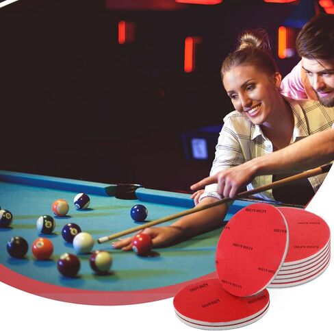 9 Pcs Bowling Ball Sanding Pads,Polishing Cleaning Kit,Sanding Pads Set with Grit 180 320 400 500 800 1000 1200 1500 2000 2500 3000 Bowling Accessories for Surface Pad Cleaning Polishing Ball Pad in Saudi Arabia