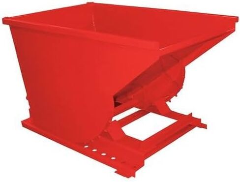 Self Dumping Hopper, Medium Duty, Red in Saudi Arabia