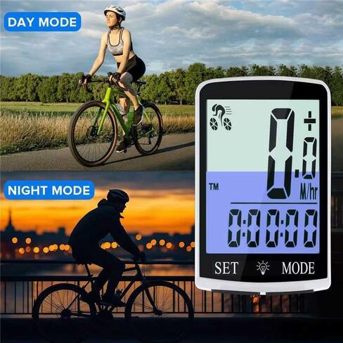 كمبيوتر الدراجة ومقياس الدراجات اللاسلكي العلمان الكبير 3.3 كيلومتر كيلومتر/ساعة عداد السرعة الدراجة مع تلقائي تلقائي لسرقة المدرسة متعقب السرعة متعددة الوظائف in Kuwait