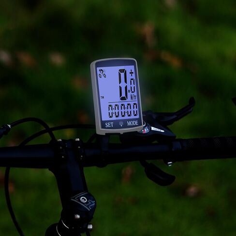 كمبيوتر الدراجة ومقياس الدراجات اللاسلكي العلمان الكبير 3.3 كيلومتر كيلومتر/ساعة عداد السرعة الدراجة مع تلقائي تلقائي لسرقة المدرسة متعقب السرعة متعددة الوظائف in Kuwait