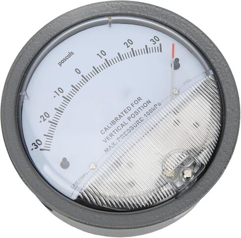 مقياس مقياس مقياس المجلس مقياس ضغط ثابت ، مقياس ضغط تفاضلي للكشف عن مرشح HVAC الغرفة النظيفة مع مكونات فراغ المؤشر in Kuwait