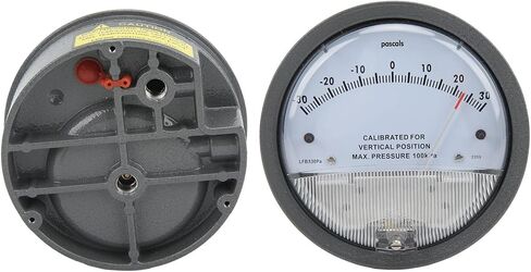 مقياس مقياس مقياس المجلس مقياس ضغط ثابت ، مقياس ضغط تفاضلي للكشف عن مرشح HVAC الغرفة النظيفة مع مكونات فراغ المؤشر in Kuwait