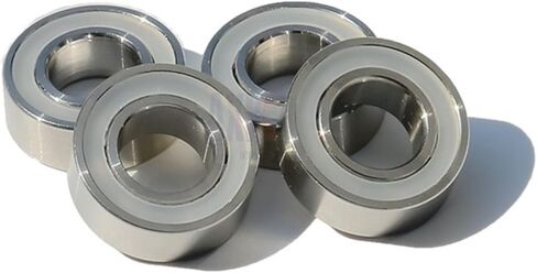 2pcs 316 الحامل الفولاذ المقاوم للصدأ التآكل S6200 6201 6202 6203 6204 6206 6206 6207zz 2RS (6205 25x52x15mm) in Kuwait