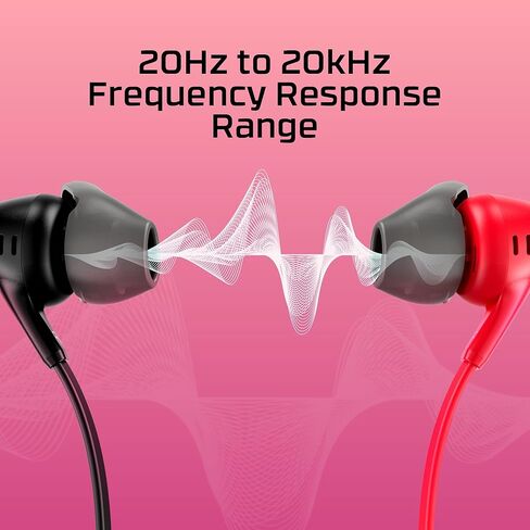 HyperX Cloud Earbuds II 14mm Drivers, Four Eartips, Hard-Shell Carrying Case, Low-Profile 90° Plug, 3.5mm Plug, Built-in Microphone, Multi-Function Button, PC, Mobile, Nintendo Switch, Black (Renewed) in Kuwait