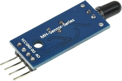 LM393 4 Pin IR Flame Detection Sensor Module Fire Detector Infrared Receiver Module DIY Kit in Saudi Arabia