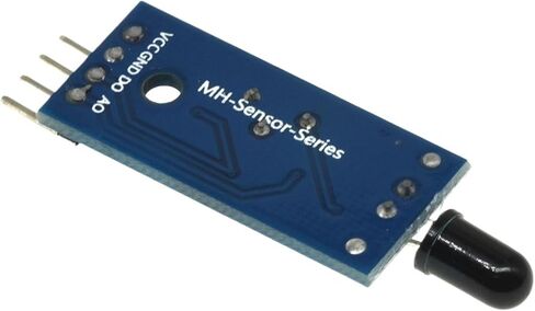 LM393 4 Pin IR Flame Detection Sensor Module Fire Detector Infrared Receiver Module DIY Kit in Saudi Arabia