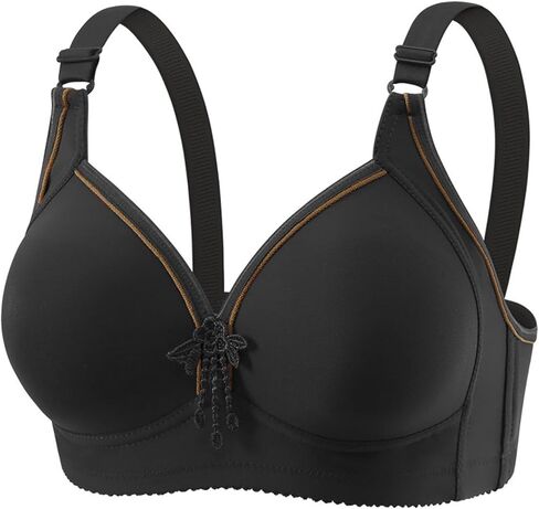 Womens Push Up Bras Full Coverage Supportive Adjustable Wire Free Breathable Plus Size No Underwire Everyday Bra in Saudi Arabia