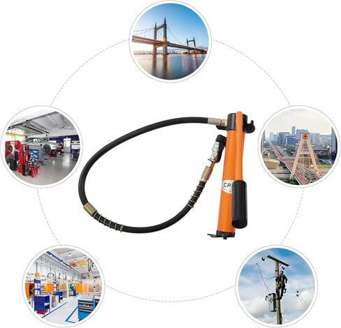 مضخة اليد الهيدروليكية ، 2 سرعتها حزمة خرطوم مقرنة 10000 رطل / بوصة مربعة مضخة OIP مضخة يدوية مضخة يدوي هيدروليكي مضخة يدوي CP-700 للتطبيقات الهيدروليكية (المضخة) in Kuwait