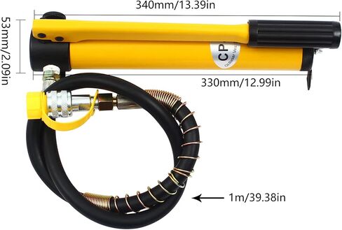 Hydraulic Hand Pump,2 Speed Power Pack Hose Coupler 10000 psi Hydraulic Oip Pump Hand Operated Pump Hydraulic Hand Pump Manual Pump CP-700 for Hydraulic Applications (Pump) in Kuwait