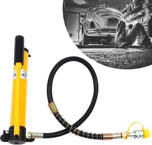 Hydraulic Hand Pump,2 Speed Power Pack Hose Coupler 10000 psi Hydraulic Oip Pump Hand Operated Pump Hydraulic Hand Pump Manual Pump CP-700 for Hydraulic Applications (Pump) in Kuwait