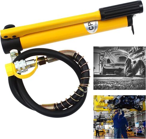 Hydraulic Hand Pump,2 Speed Power Pack Hose Coupler 10000 psi Hydraulic Oip Pump Hand Operated Pump Hydraulic Hand Pump Manual Pump CP-700 for Hydraulic Applications (Pump) in Kuwait