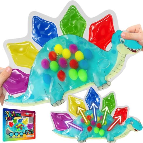 Wooden Color Sorting Sticks Perfect for Fine Motor Skills Toys for 3 4 5 Years Old Toddler Montessori Travel Toys Sensory Toy for Toddler Preschool Gift for Calm Down Color Activities Sorting Games in Kuwait