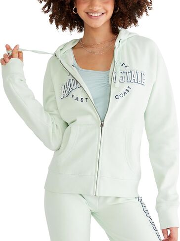 AEROPOSTALE Women's East Coast Aero Logo Full Zip Circle Hoodie in Saudi Arabia