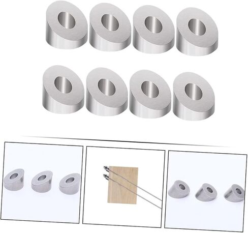 8pcs Stair Guardrail Accessories Angle Beveled Washers Washers for Wire Cable Railing in Saudi Arabia
