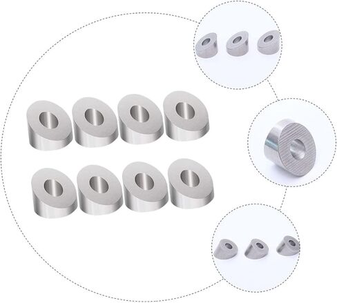 8pcs Stair Guardrail Accessories Angle Beveled Washers Washers for Wire Cable Railing in Saudi Arabia
