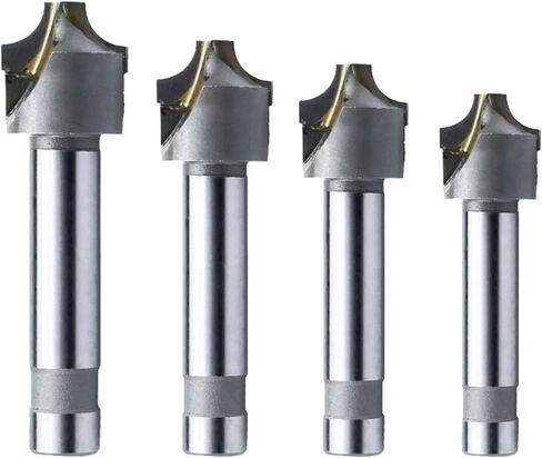 1pc 2/4flutes R2-R30 Carbide Corner Corner Mills ، قواطع طحن نصف قطرها المقعدة (R2/R5/R8/R15/R25/R30) (R6 (شفرتان)) in Kuwait