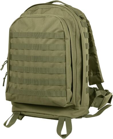 Rothco MOLLE II 3-Day Assault Pack, Black in Saudi Arabia