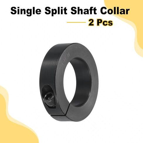 uxcell 2pcs طوق عمود مقسم واحد 1-11/16 "طوق لتكتل قطعة واحدة ، 2-3/4" in Kuwait