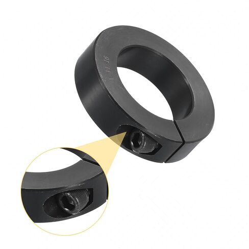 uxcell 2pcs طوق عمود مقسم واحد 1-11/16 "طوق لتكتل قطعة واحدة ، 2-3/4" in Kuwait