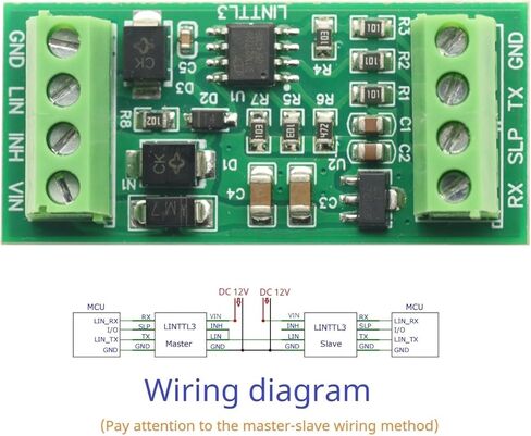 TTL UART to Lin Can Can Canwerter Data Analyzer TJA1020 K_LINE DATE BUS TJA1021 Chip Linttl3 لمراقبة الاتصالات in Saudi Arabia