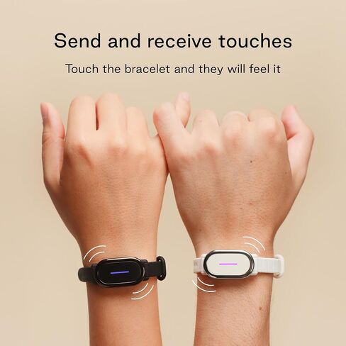 BOND TOUCH 4 Bracelet - Long-Distance Relationship Touch Bracelet for Couples, Friends and Families to Feel Connected (2 Units) in Saudi Arabia
