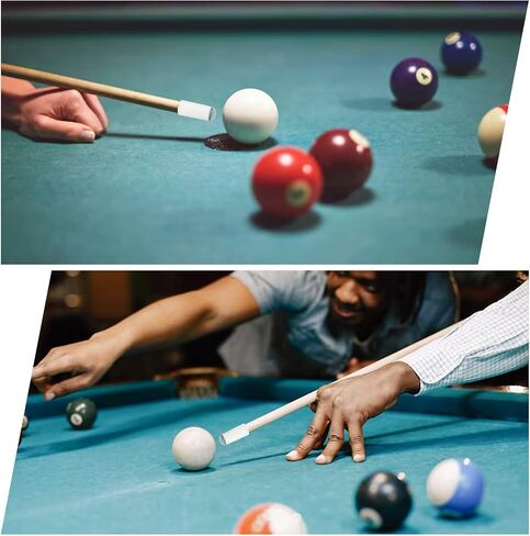 40pcs slip on pool cue lex levips kit ، 4 أحجام نصائح لعصا البلياردو لإكسسوارات الجدول السنوكر ، لا توجد غراء أو أداة مطلوبة (9 مم ، 10 مم ، 12 مم ، 13 مم ، كل حجم 10pcs) in Saudi Arabia