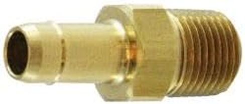 21023 محول صغير واحد ، 1/4-in Mini Barb X 1/8-in Mnpt ، نحاس (4 عبوات) in Kuwait